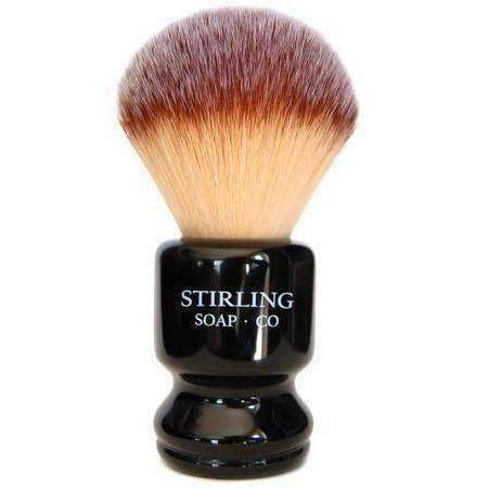 Stirling Synthetic Shave Brush Pro Handle - Shaving Time