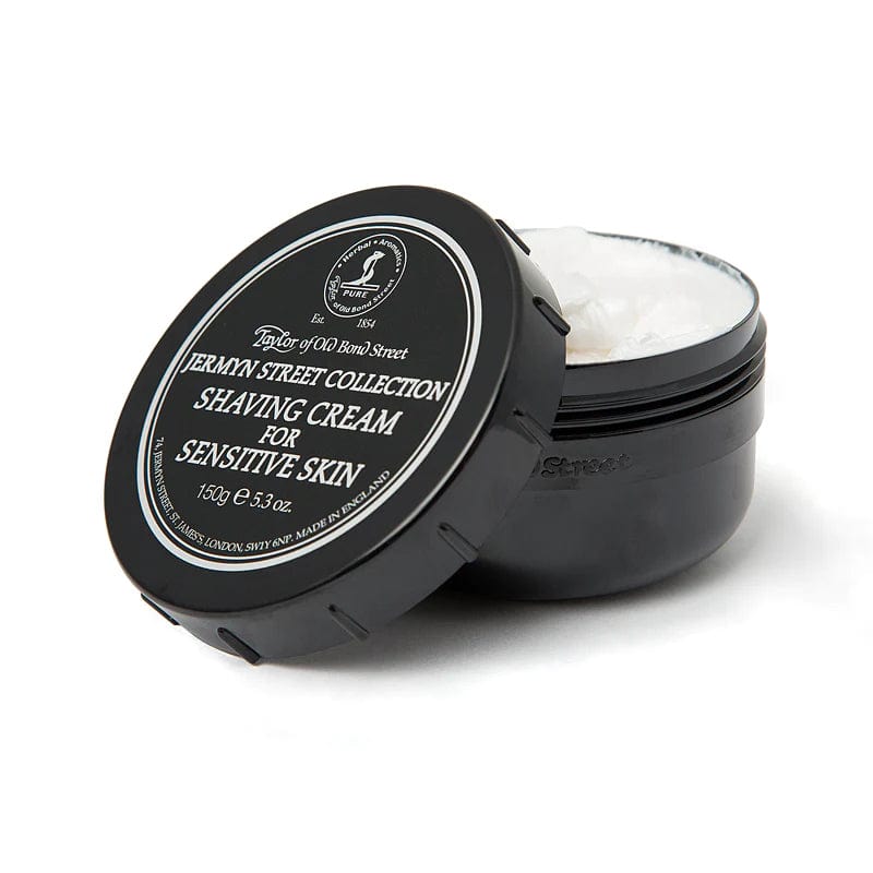 Taylor of Old Bond St Shaving Cream - Jermyn Street Collection for Sensitive Skin 150g - Shaving Time