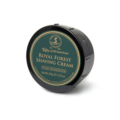 Taylor of Old Bond Street Shaving Cream - Royal Forest 150g - Shaving Time