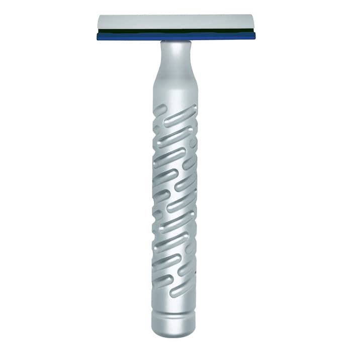 The Goodfellas' Smile Safety Razor Styletto Shadow Blue - Shaving Time