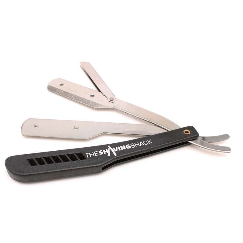 Shaving Shack Straight Razor The Shaving Shack Black Vented Shavette - Cut-Throat Razor