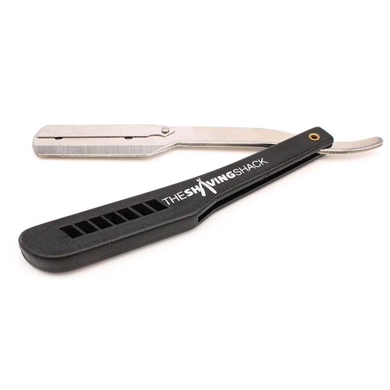 Shaving Shack Straight Razor The Shaving Shack Black Vented Shavette - Cut-Throat Razor