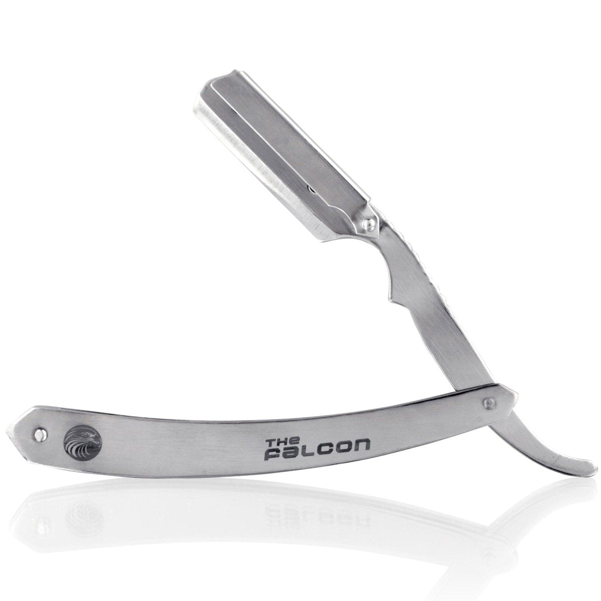 The Shaving Shack Falcon Stainless Steel Cut-Throat Straight Razor ...