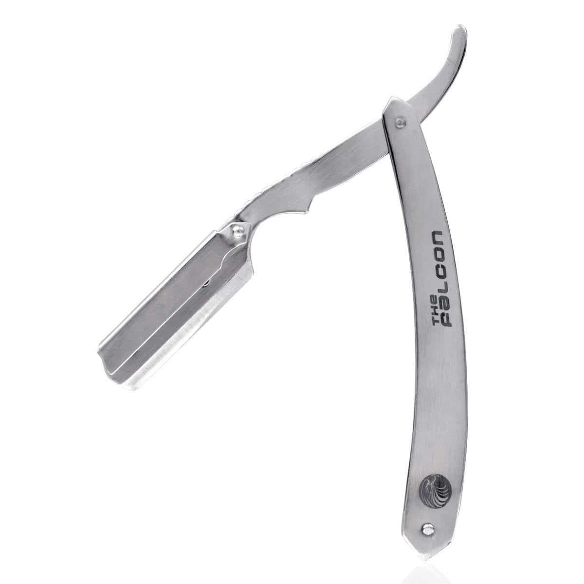 The Shaving Shack Falcon Stainless Steel Cut-Throat Straight Razor (Uses Replaceable Blades) - Shaving Time