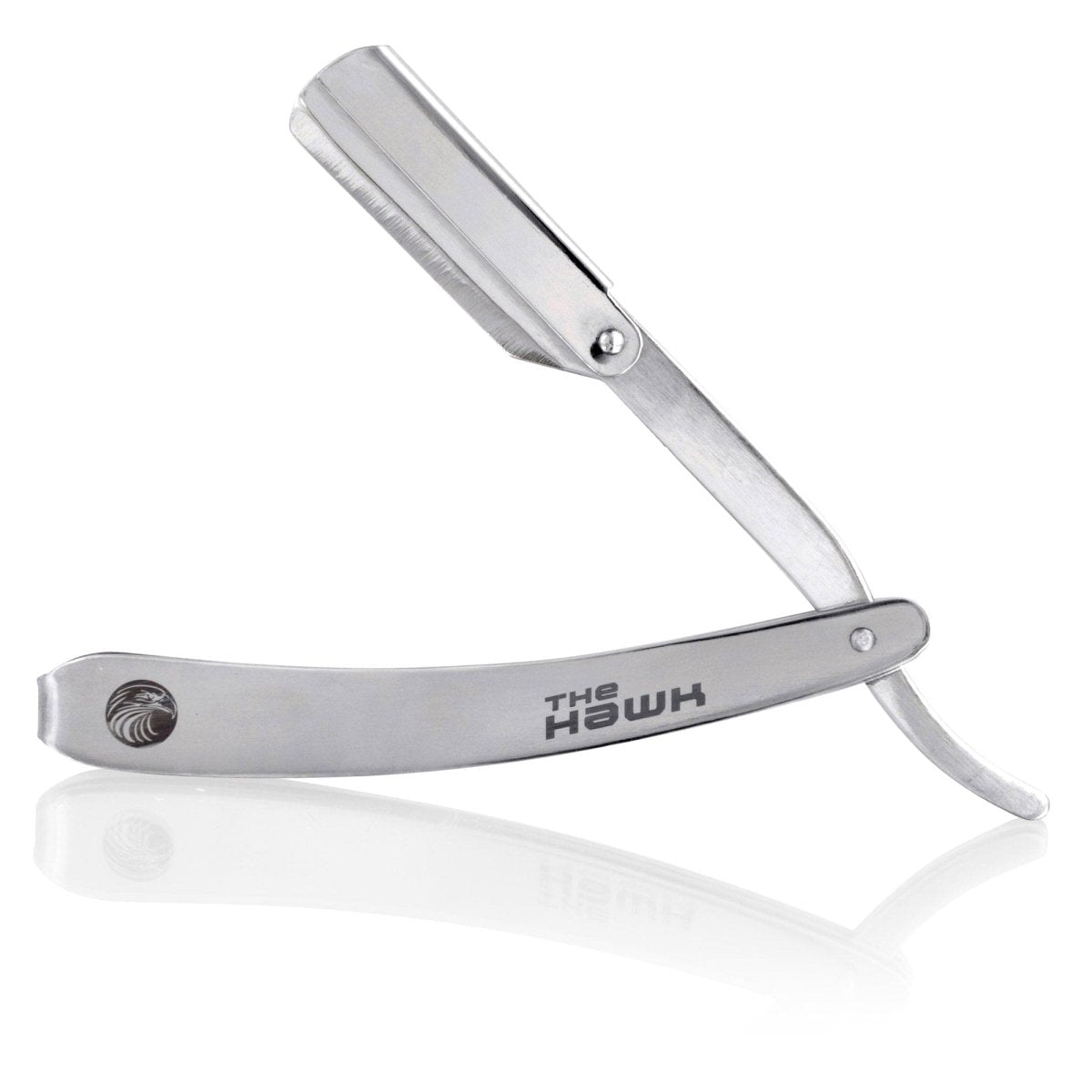 The Shaving Shack Hawk Stainless Steel Cut-Throat Straight Razor (Uses ...