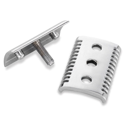The Shaving Shack - 'The Claw' Open Comb Double Edge Razor Head - Shaving Time